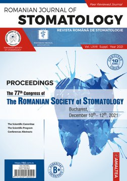 A 77-a ediție a Congresului Societății Române de Stomatologie - 2021