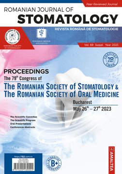 A 79-a ediție a Congresului Societății Române de Stomatologie și al Societății Române de Medicină Orală - 2023